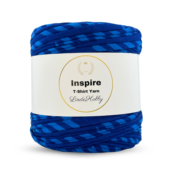 LindeHobby Inspire Print 53 Blue stripes