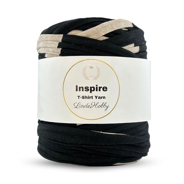 LindeHobby Inspire Print 96 Black and brown stripes