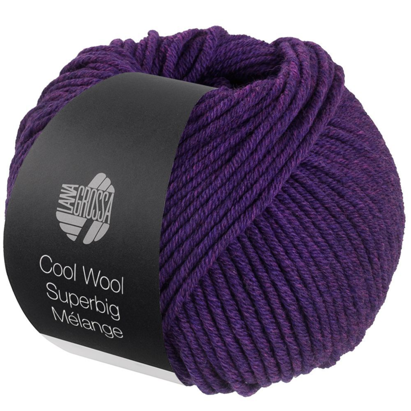 Lana Grossa Cool Wool Superbig 204 Violet heathered