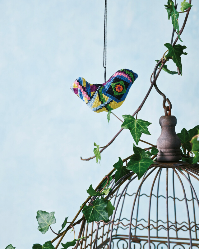 Embroidery Kit Ribbon 10 x 6 cm / 3.94 x 2.36 in