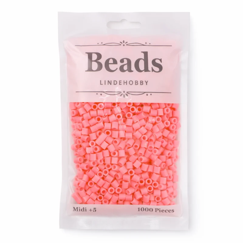 LindeHobby Beads 40 Carnation pink