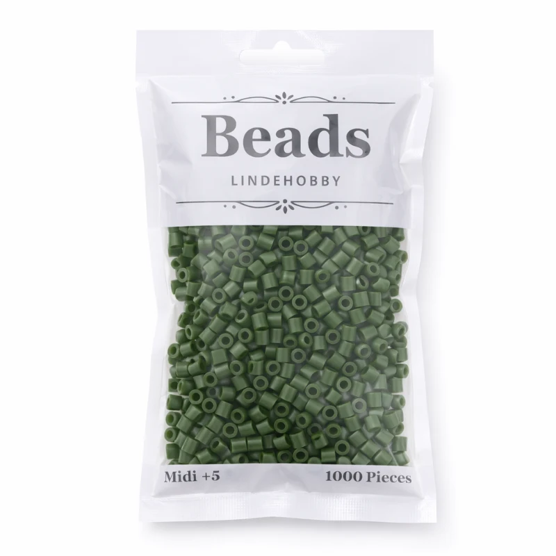 LindeHobby Beads 151 Forest green