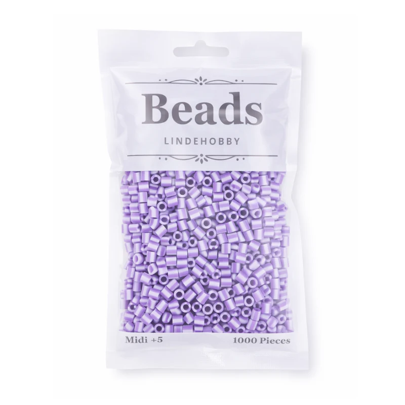 LindeHobby Beads Stripes 09 Plum