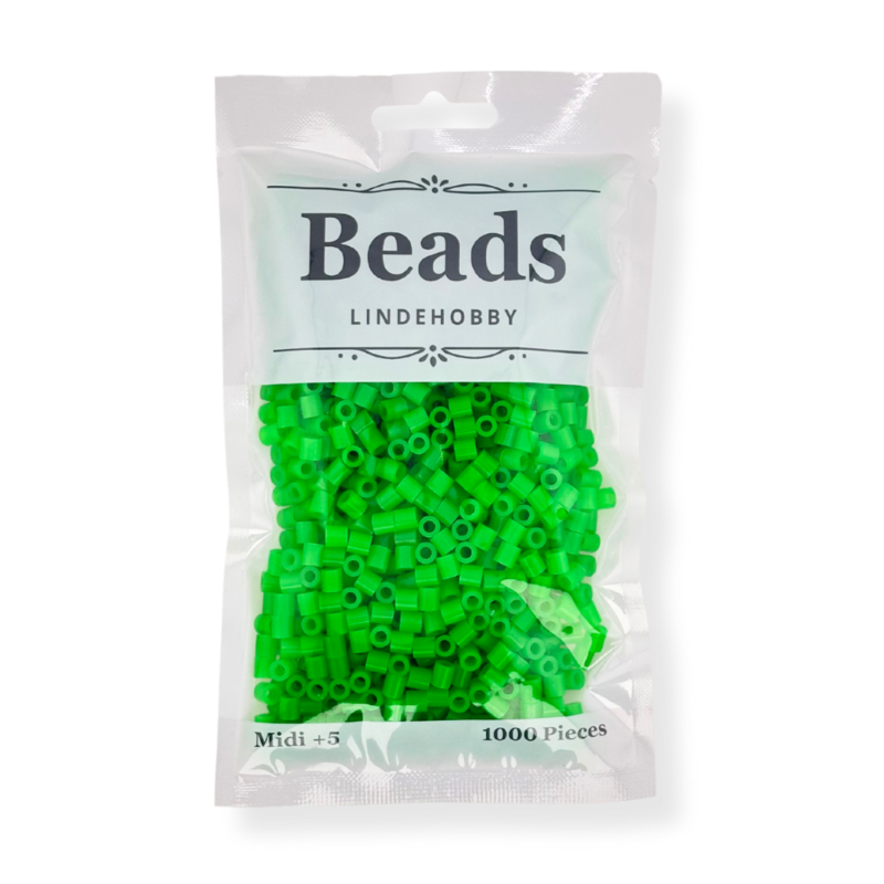 LindeHobby Beads Neon 02 Green