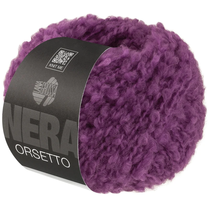 Lana Grossa Orsetto 20 Plum blue