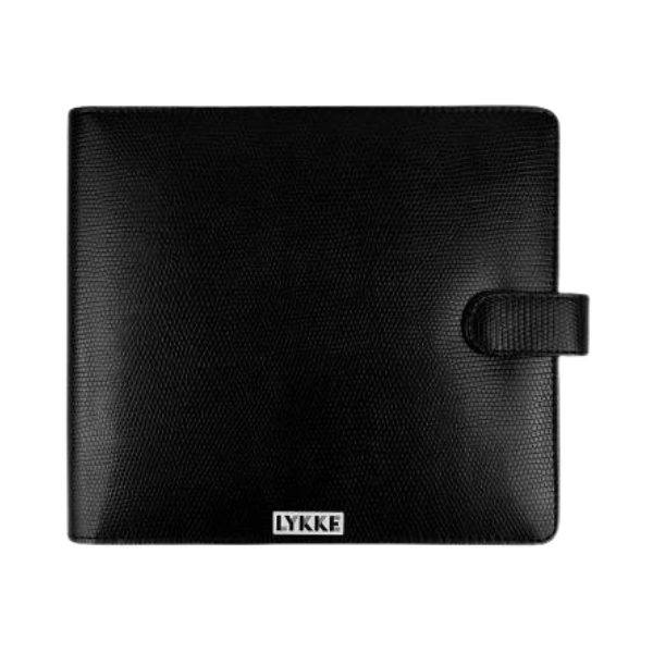 LYKKE Double-Pointed Needle Set Driftwood, Black, 6" (US 6-13)