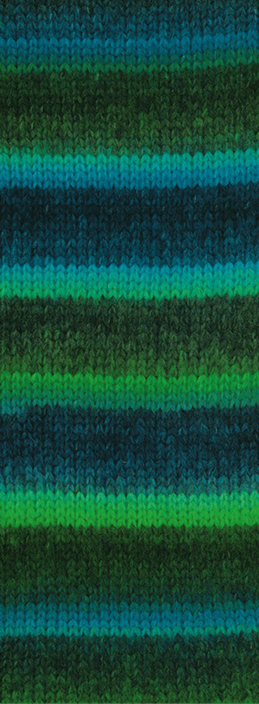 Lana Grossa Bomba 05 Dark petrol/petrol green/blue/purple/navy/green