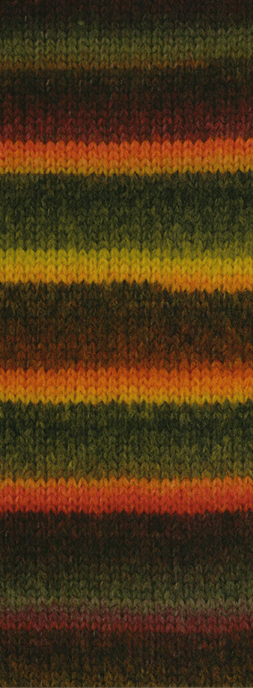 Lana Grossa Bomba 08 Brick-/grey red/grey brown/anthracite/dark grey/olive/grey green