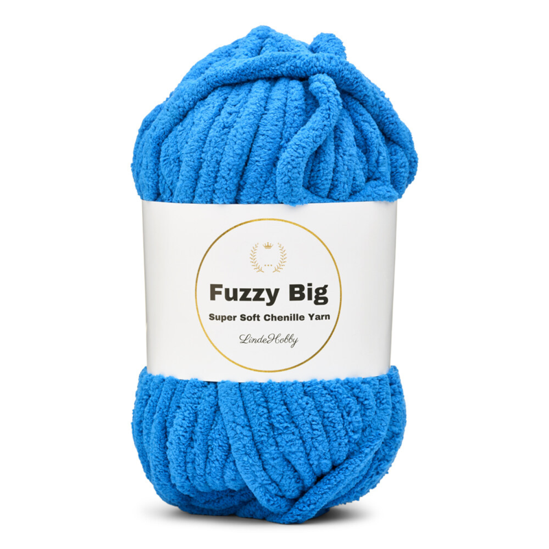 LindeHobby Fuzzy Chenille BIG 30 Sky blue