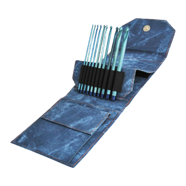 LYKKE Crochet Hook Set Indigo, Blue, 6"