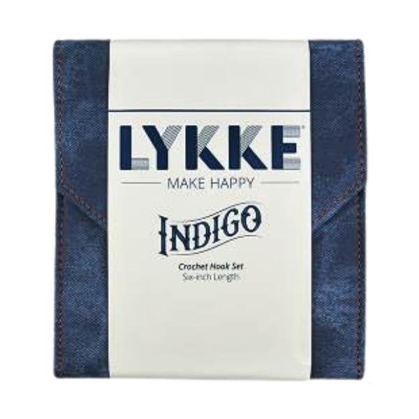 LYKKE Crochet Hook Set Indigo, Blue, 6"