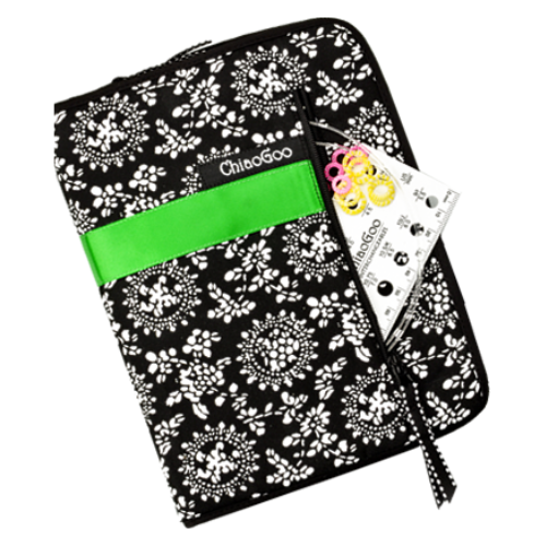 ChiaoGoo Interchangeable Circular Needle Set Spin Bamboo Complete 4"