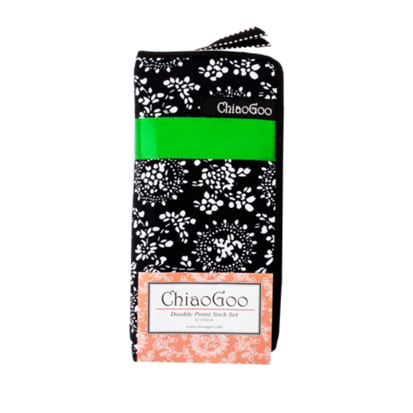 ChiaoGoo Bamboo Patina Double-Pointed Needle Set, 6"