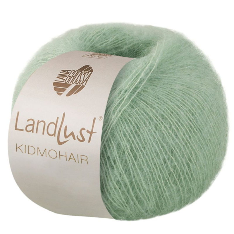Lana Grossa Landlust Kidmohair 06 Mint green