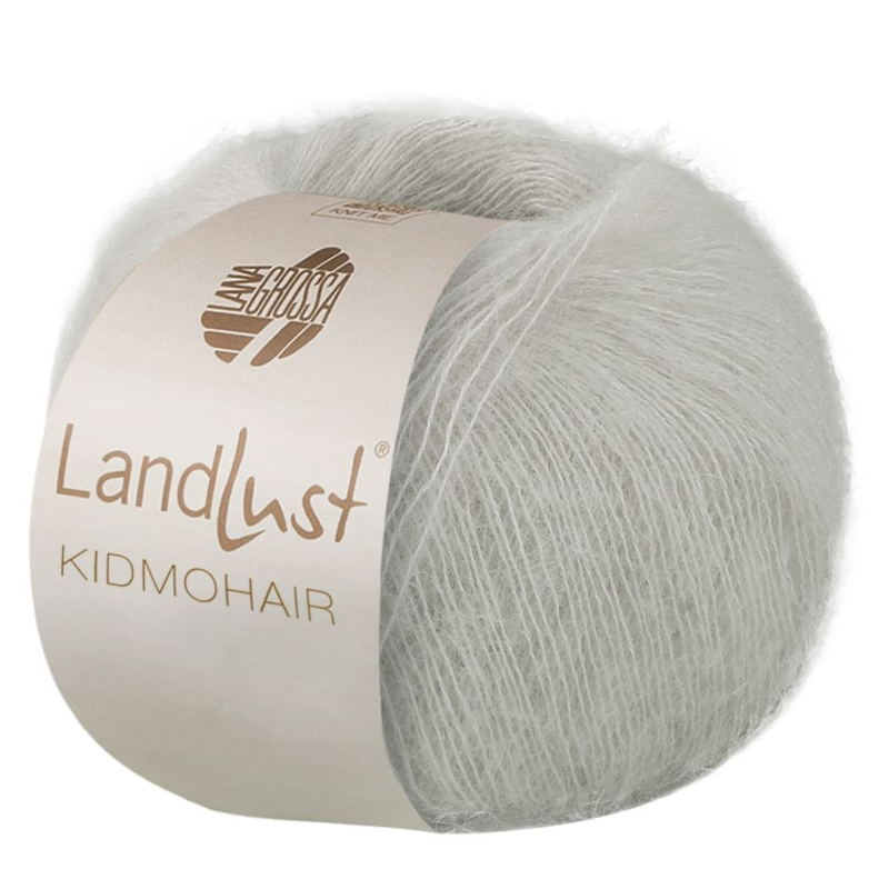 Lana Grossa Landlust Kidmohair 17 Light grey
