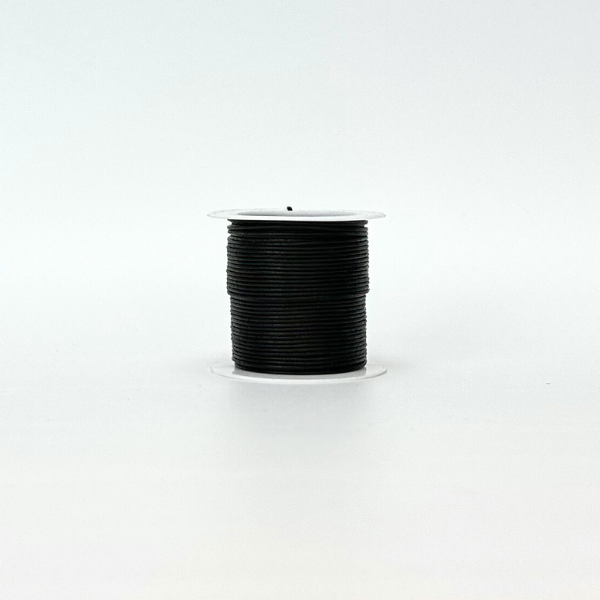 HobbyArts Leather Cord, 10 m, Black 1.00 mm