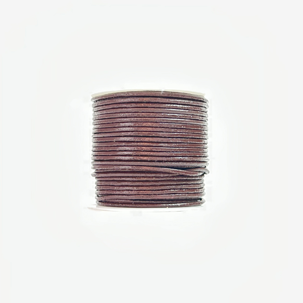HobbyArts Leather Cord, 10 m, Dark Brown 1.50 mm