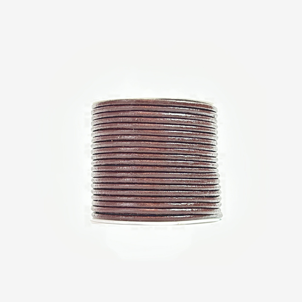 HobbyArts Leather Cord, 10 m, Dark Brown 2.00 mm