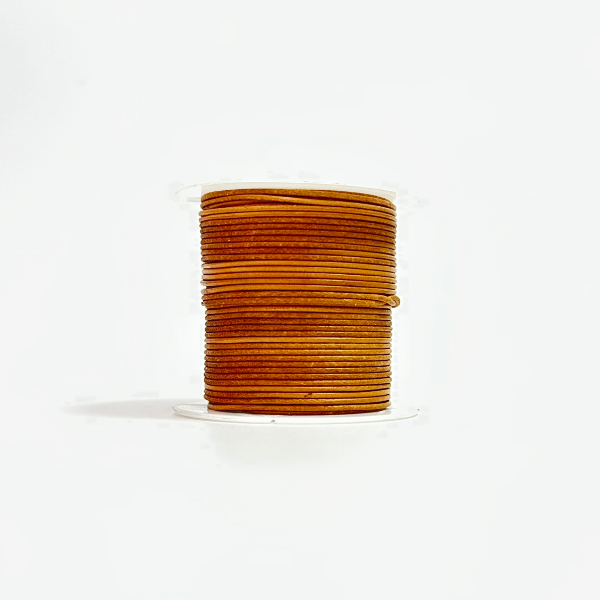 HobbyArts Leather Cord, 10 m, Natural 1.00 mm