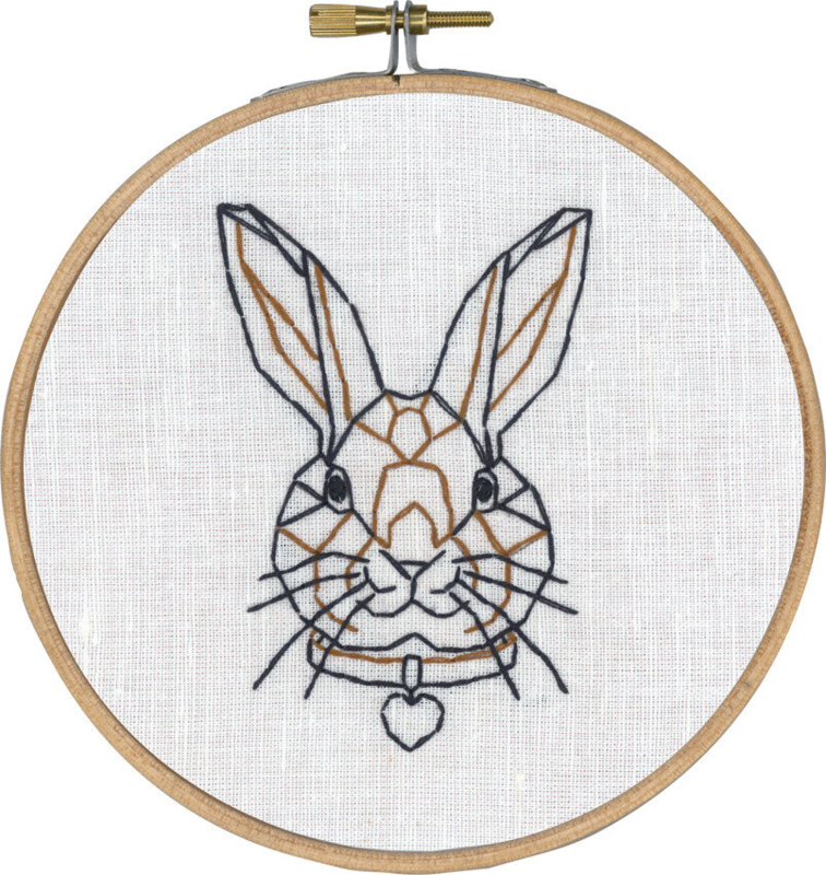 Embroidery Kit Rabbit in line w/5810/13