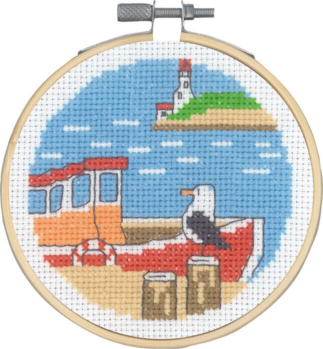 Embroidery Kit Bath by the Pier m/5810/10 Ø