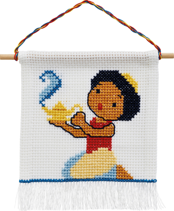 Embroidery Kit Magic Lamp m/5119/18 16 x 18 cm / 6.3 x 7.09 in