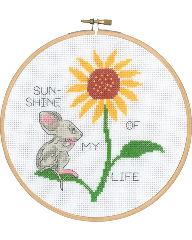 Embroidery Kit Sunshine of my Life 5810/18 18Ø/7.09in dia.