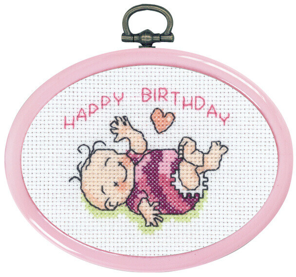 Embroidery Kit Olivia 3 w/R5961/02 7 cm / 2.76 in x 9 cm / 3.54 in