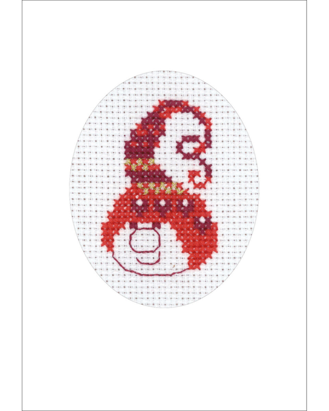 Embroidery Kit Christmas Card 5883/00 9 x 13 cm