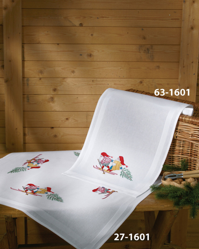 Embroidery Kit Here Comes the Tree 80 x 80 cm / 31 x 31 in