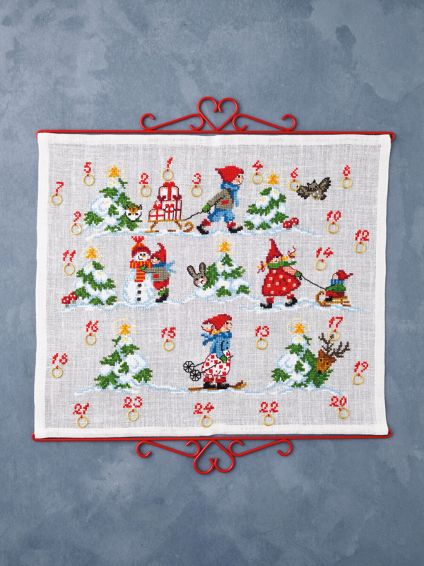 Embroidery Kit Elf Children 5125/55 55 x 47 cm / 21.65 x 18.5 in