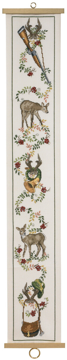 Embroidery Kit Hunting B5159/16 16 x 95 cm / 6 x 37 in