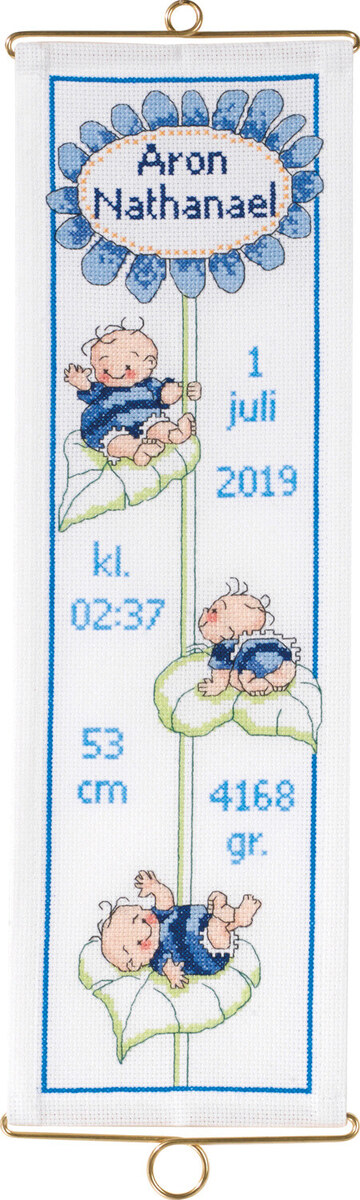 Embroidery Kit Aron w/B5188/14 14 x 45 cm / 5.51 x 17.72 in