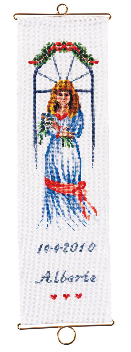 Embroidery Kit "Alberte 12 x 40 cm / 5 x 16 in w/5188/12"