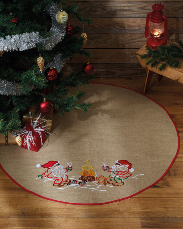 Embroidery Kit Coffee Break Ø 100 cm / 39 in dia.