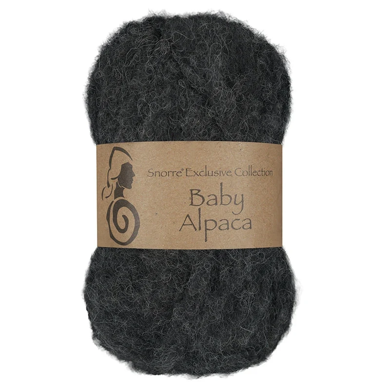 Viking Snorre Baby Alpaca 317 Charcoal grey