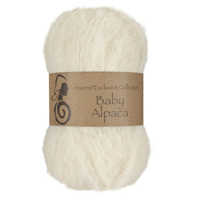 Viking Snorre Baby Alpaca 302 Natural white