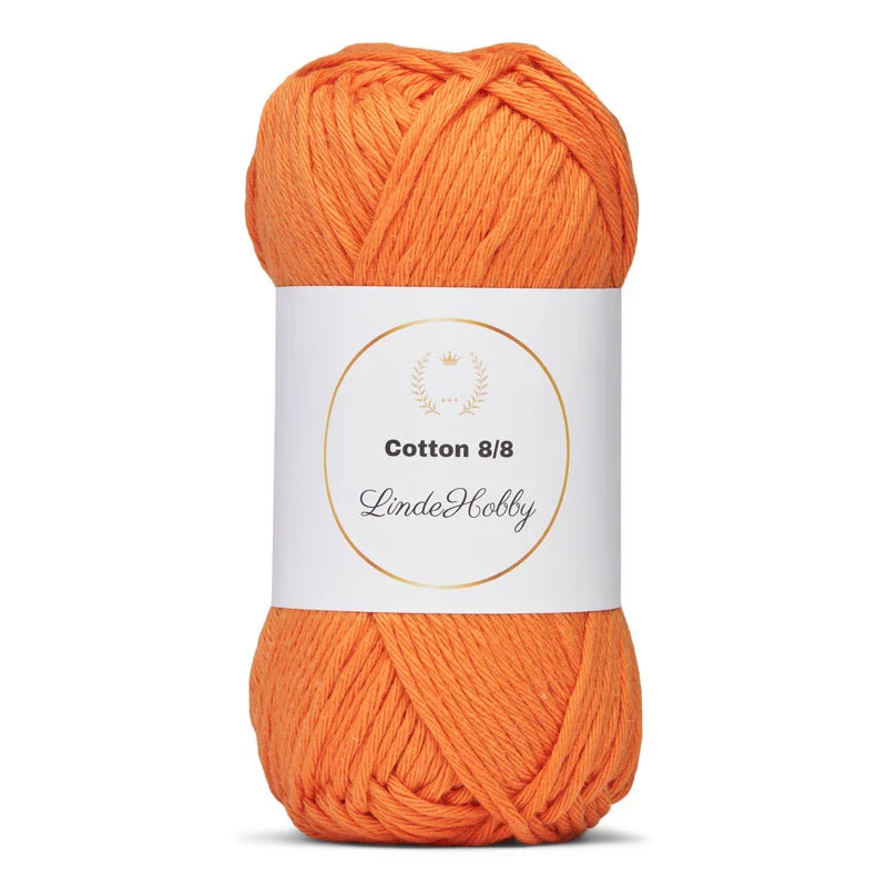 LindeHobby Cotton 8/8 - Soft Pastel Dream, 10 skeins 042 Albicocca