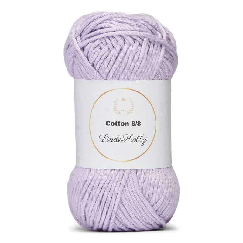 LindeHobby Cotton 8/8 - Soft Pastel Dream, 10 skeins 076 Flower