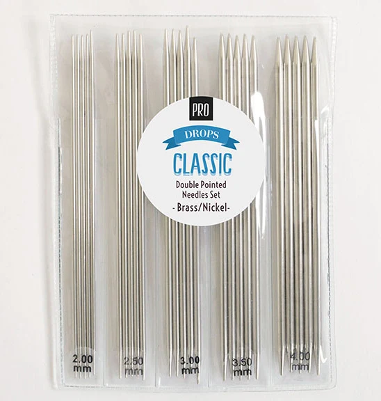 DROPS Pro Classic Double Pointed Needle Set (2.00-4.00 mm)