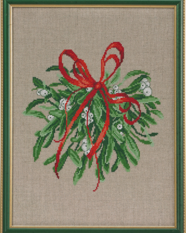 Embroidery Kit Mistletoe R5430/01 30 x 40 cm / 12 x 16 in