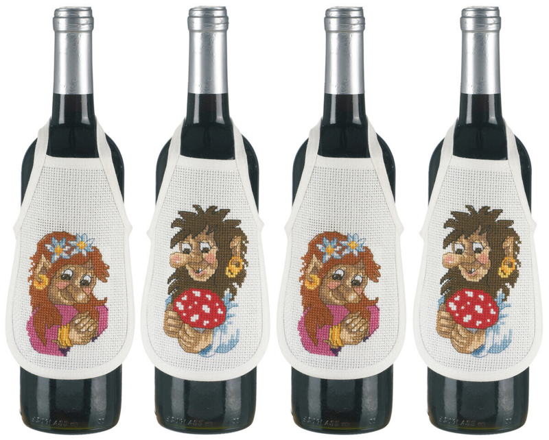 Embroidery Kit Troll Heads 2 Pcs 0330B x 2 pcs