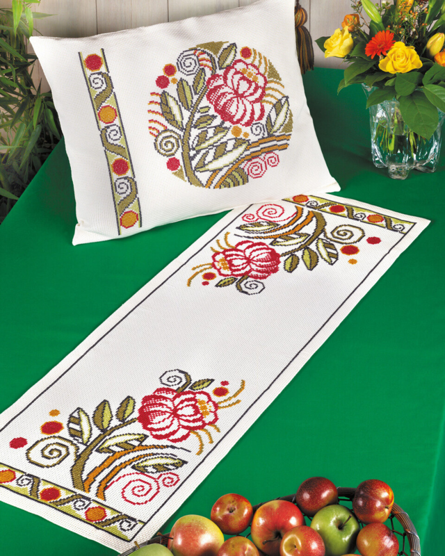 Embroidery Kit Cushion Modern 55 x 45 cm / 22 x 18 in