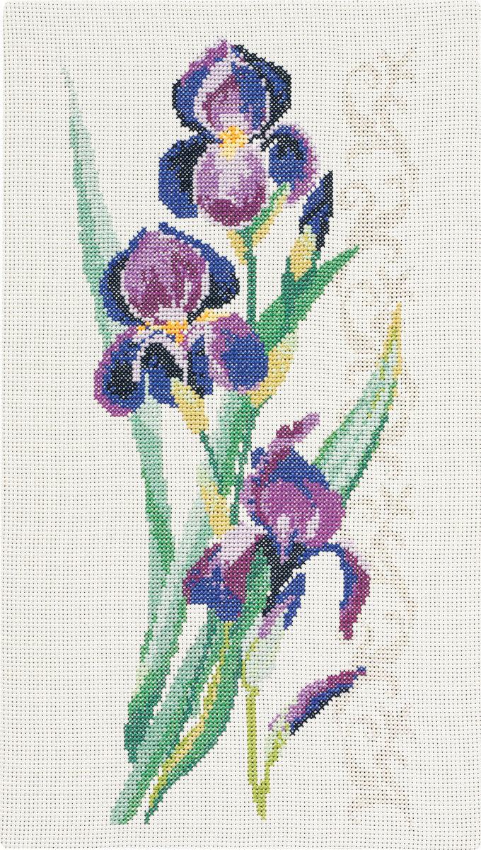 Embroidery Kit Flower Hanging 34 x 60 cm / 13.39 x 23.62 in