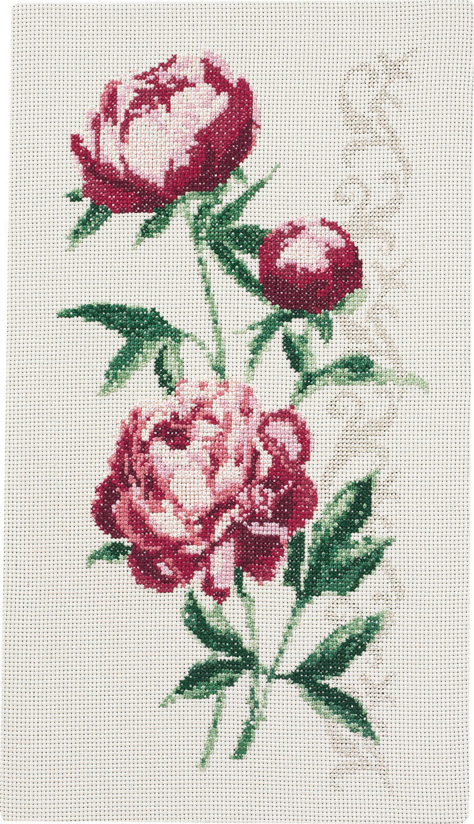 Embroidery Kit Flower Hanger 34x60 cm / 13.39x23.62 in