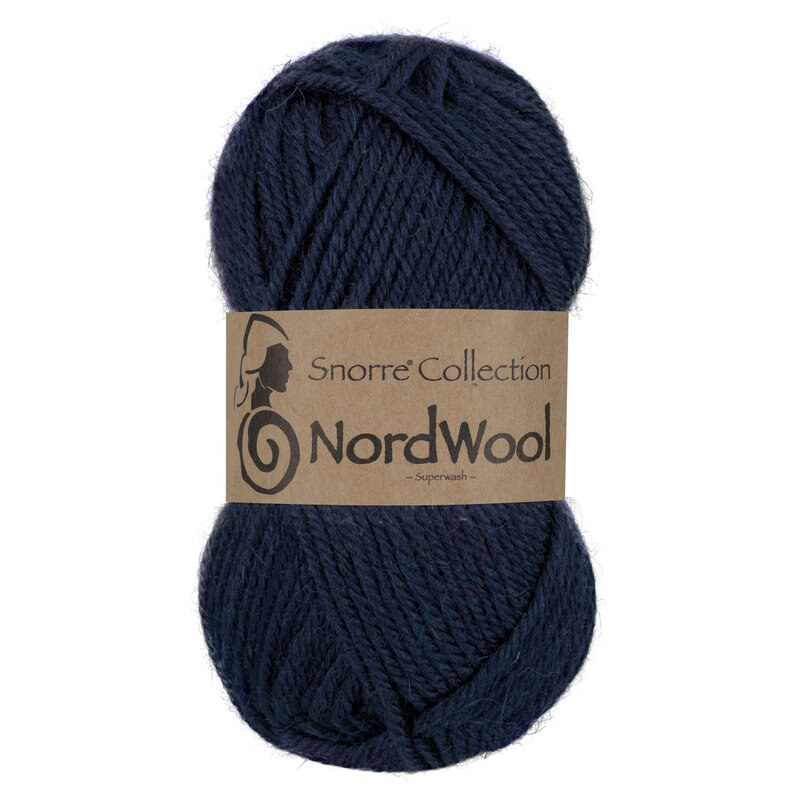 Viking Snorre NordWool 126 Navy blue