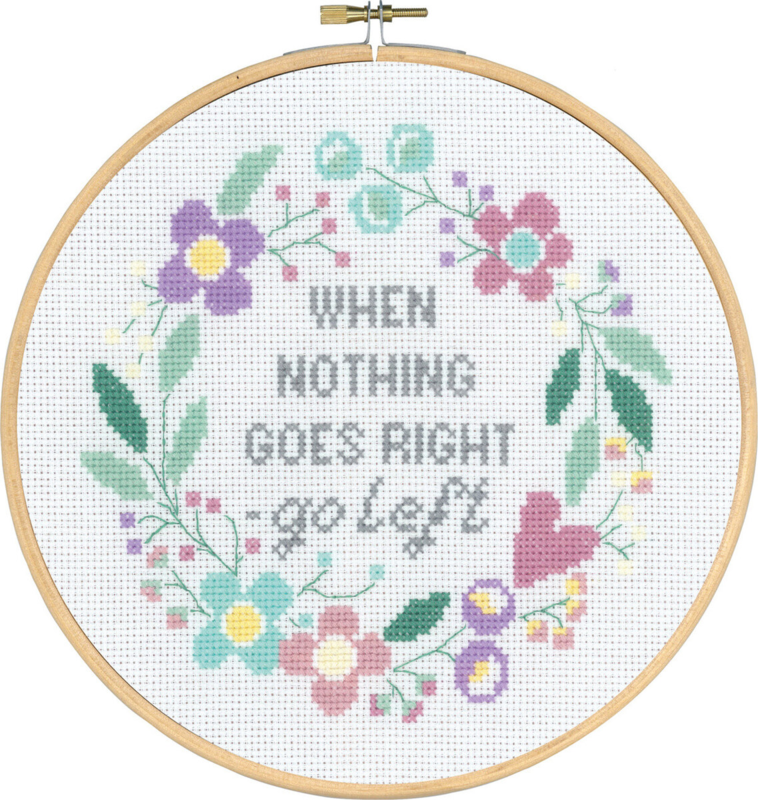 Embroidery Kit When nothing goes right 5810/20