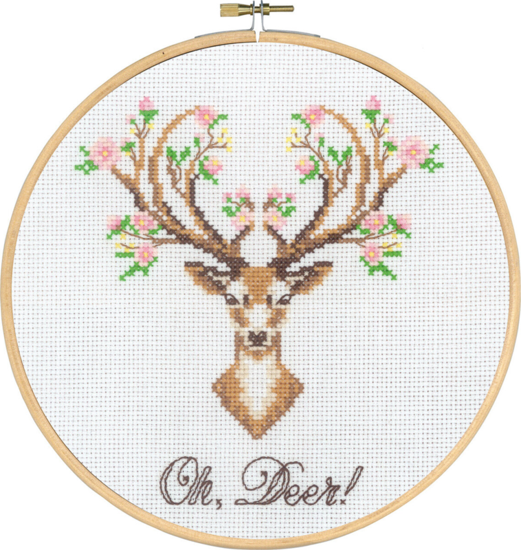 Embroidery Kit DEER 20 Ø / 7.87 in dia. M/5810/20