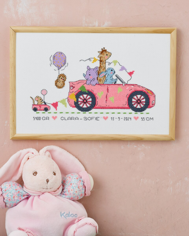 Embroidery Kit Clara-Sofie R5799 30 x 20 cm / 11.81 x 7.87 in
