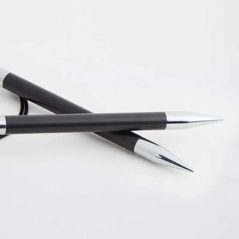 KnitPro Karbonz FIXED Circular Needles, 39'' (100 cm)